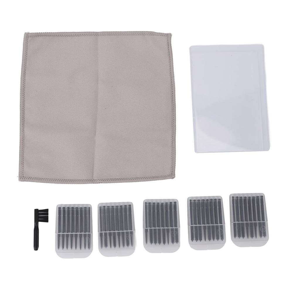 40 Pcs Sound Aid Wachs Wache Filter ABS Kunststoff Ohrenschmalz Wachen Filter Kopfhörer Reinigung Kit