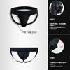 Men's Modal T-Back Thongs, Breathable Low Rise Underwear with Hip Lifting Support, Comfortable Elastic Jockstrap Style Panties