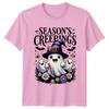 Seasons Creepings Unisex TShirt Cute Halloween Ghost Christmas Gift For Him