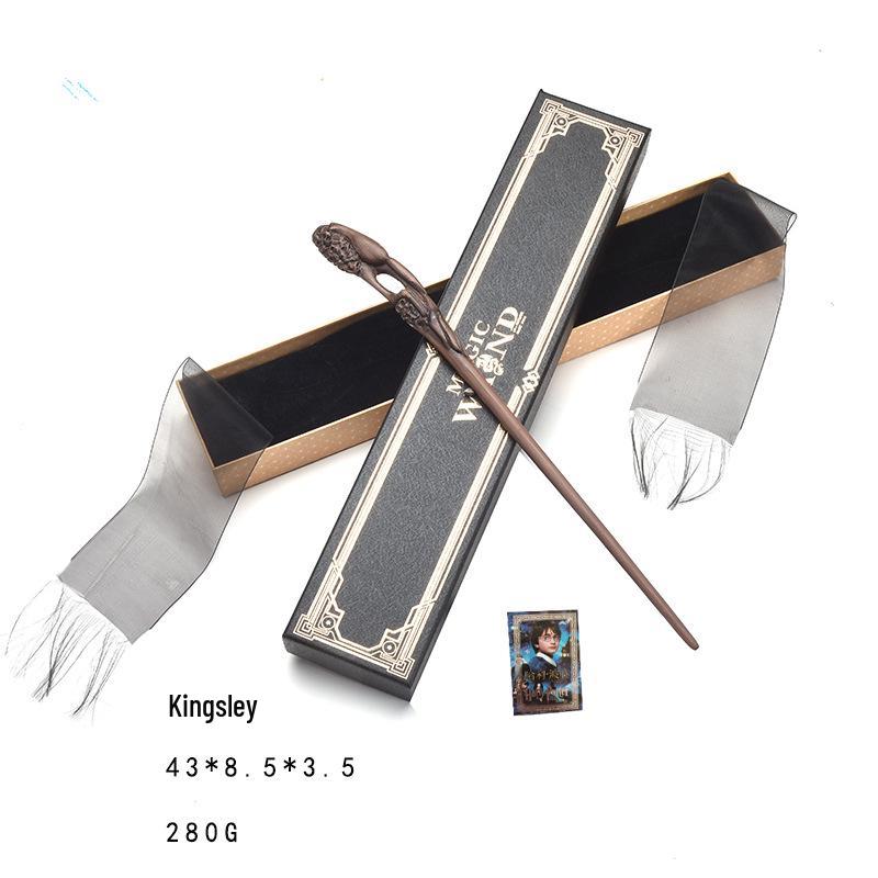 Exquisite Harry Potter Magic Wands: Hermione, Harry, Stainless Steel Core, Gift Box Included