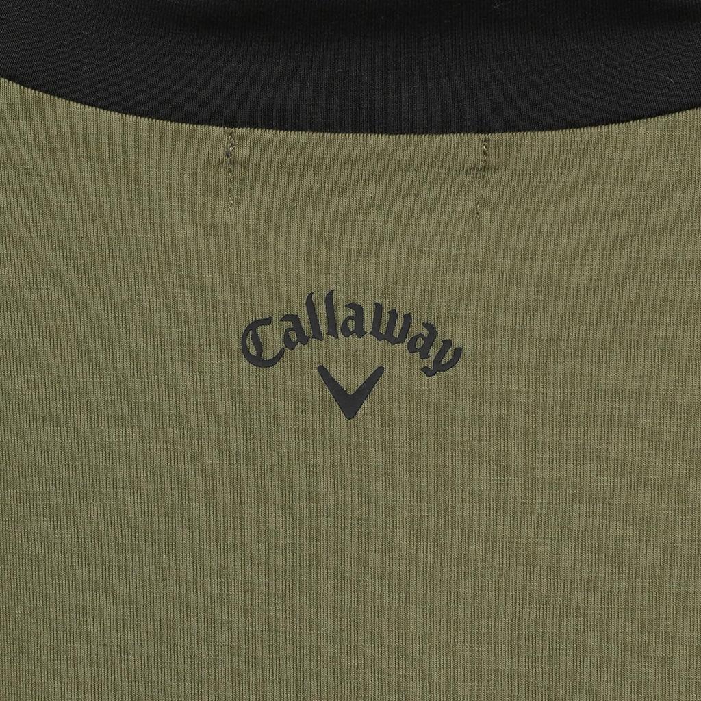Callaway Short Sleeve Mock Neck Shirt Golf C25134203 LL Women's (Stretch) / / 1180_Khaki