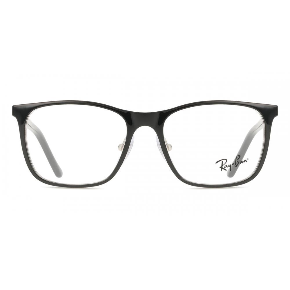 

Ray Ban Kids Ry9551v 4064 Kids Eyeglasses Black on Silver/46-16-125