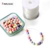 0.4-1.0mm Elastic Cord String Transparent Crystal Elastic Line For Jewelry Making,DIY Bracelet Necklace Beaded Accessories