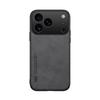 For iPhone 18 Pro / 18 Pro Max Case Shockproof Scrub Matte Suction Ring Soft Edge Silicone Frame Hard Clear Back Cover