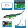 Luya Bait Two Sections Hard Bait 9g/10.5cm Rocking Simulation Mino Bait Hard Bait Fake Bait