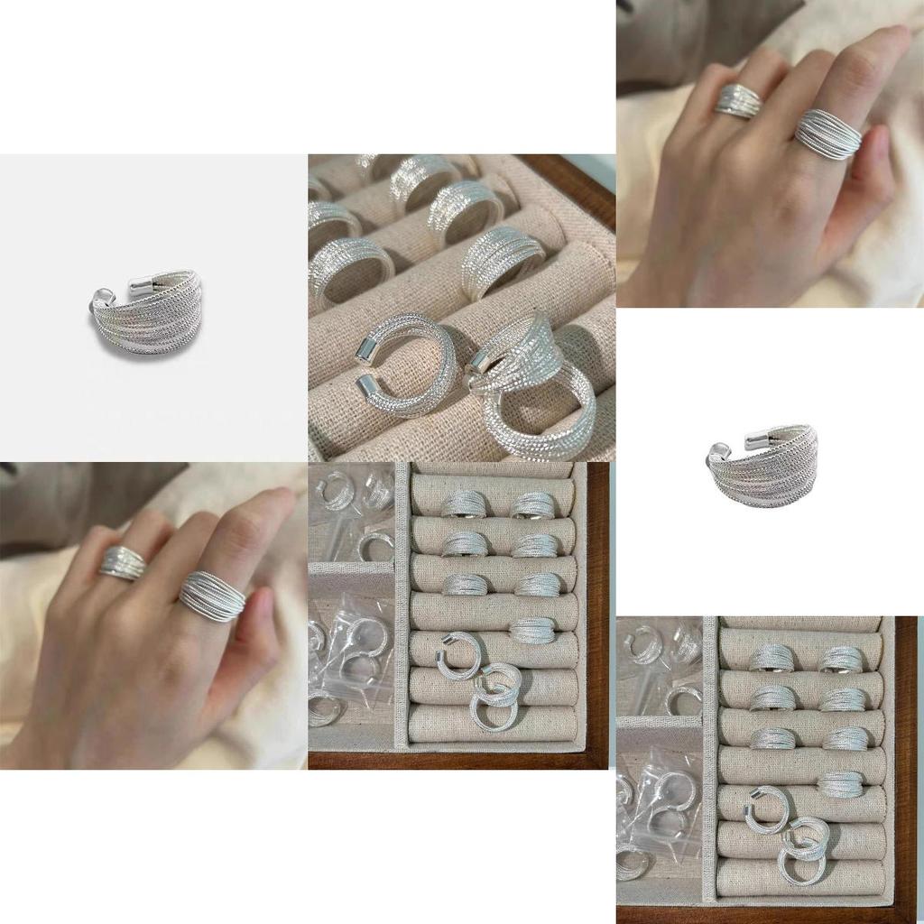 Elegant And Trendy Adjustable Opening Ring For Women Featuring Unique Design And High-quality Copper
