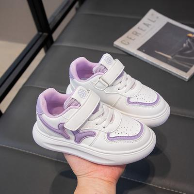 Children's Sports Shoes 2025 Spring and Autumn New Fashion Versatile Campus Little White Shoes Girls Board Shoes Boys Casual Shoes