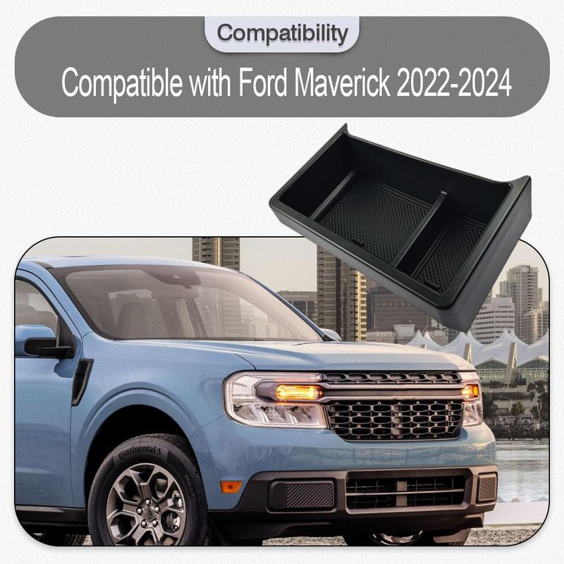 Car Central Control Card Slot Storage Box For Ford Maverick 2024 Multifunctional Storage Box Car Accessories