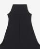 COURREGES Scarf Mock Neck Dress - Black / 125Cro576Pl01479999