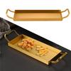 Rectangular Platters Baking Pan Breading Tray Stainless Steel Sheet for Desserts Home
