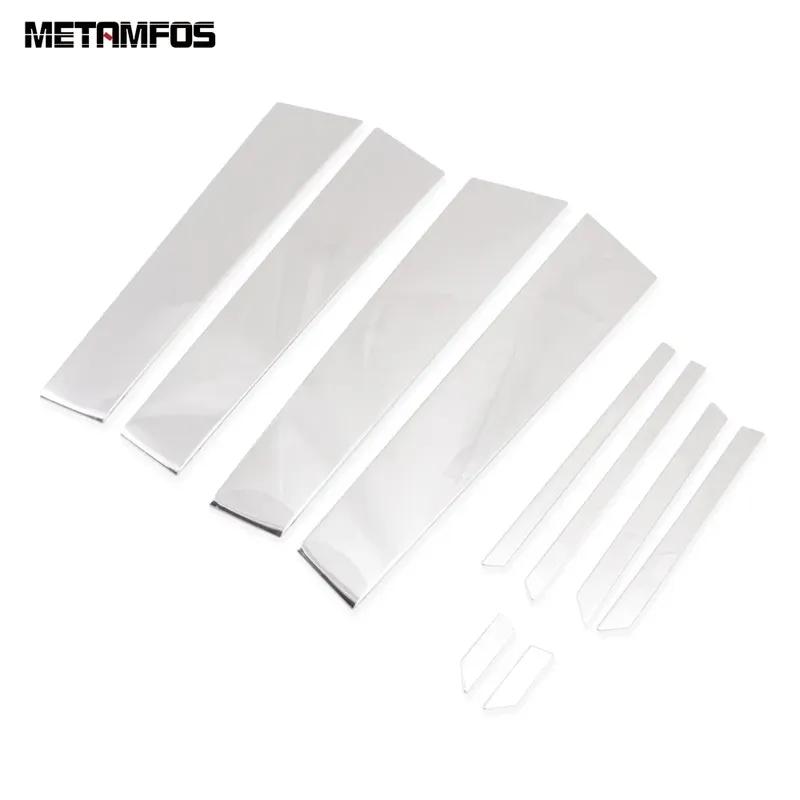 Window Center B C Pillar Posts Cover Trim Sticker For Toyota CHR C-HR 2016 2018     Accessories Car Styling