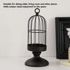 Birdcage Candle Holder Decorative Bird Cages for Weddings Vintage Candlestick Holder Iron Candleholder Set