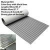 17.7"x94.5" EVA Teak Marine Decking 0.24" Self-Adhesive