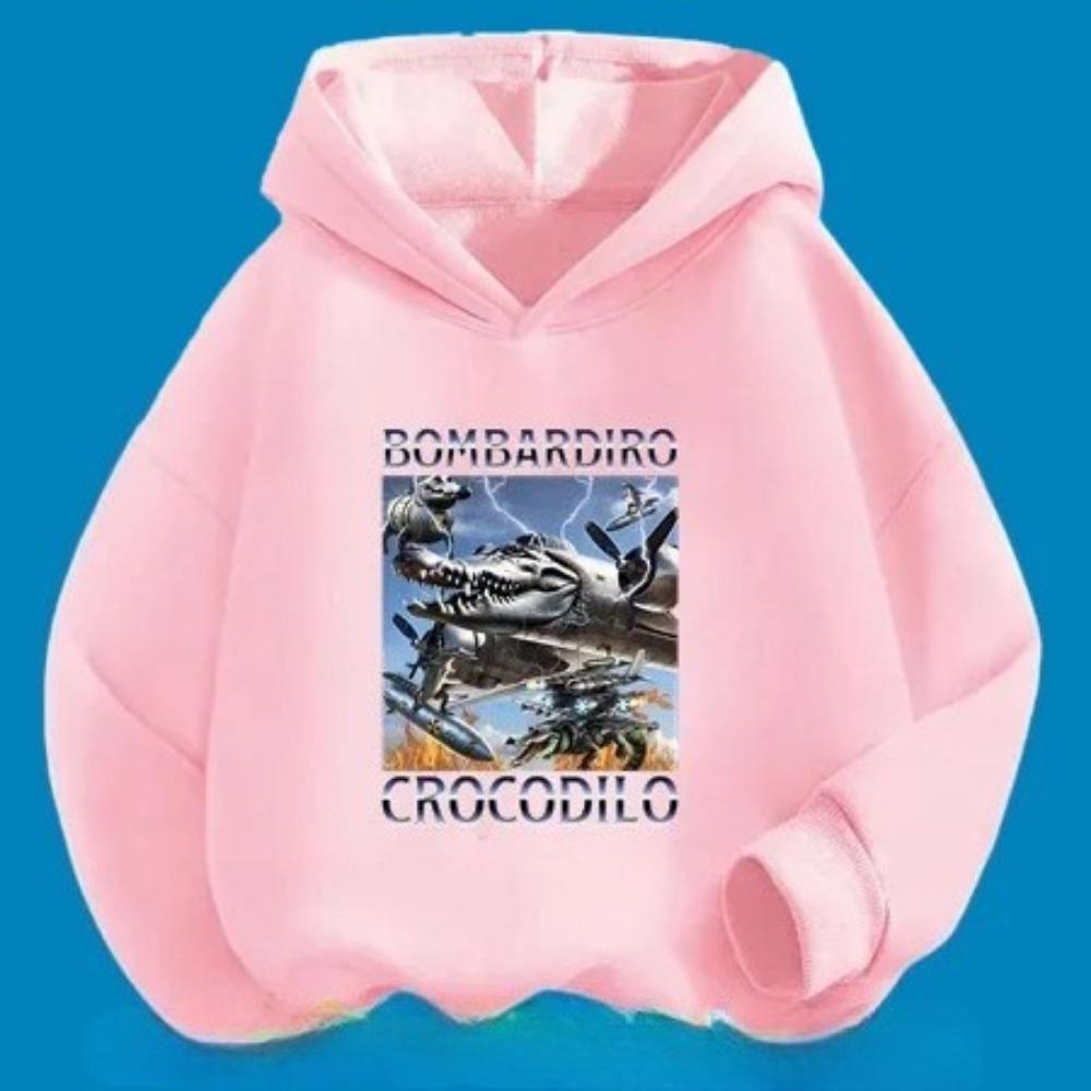 

Детское худи с мультяшным принтом «Капучино», Теплое и милое худи для осени и зимы, Удобный и мягкий топ для девочки 100