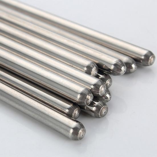 3 Paar nützliche Essstäbchen aus Edelstahl, einfach zu verwenden, rutschfeste silberne Essstäbchen für Bankett, Restaurant, Küche