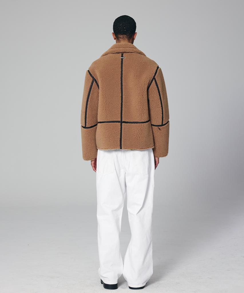 Maison Master Unisex Shearling Couple Shearling Jacket