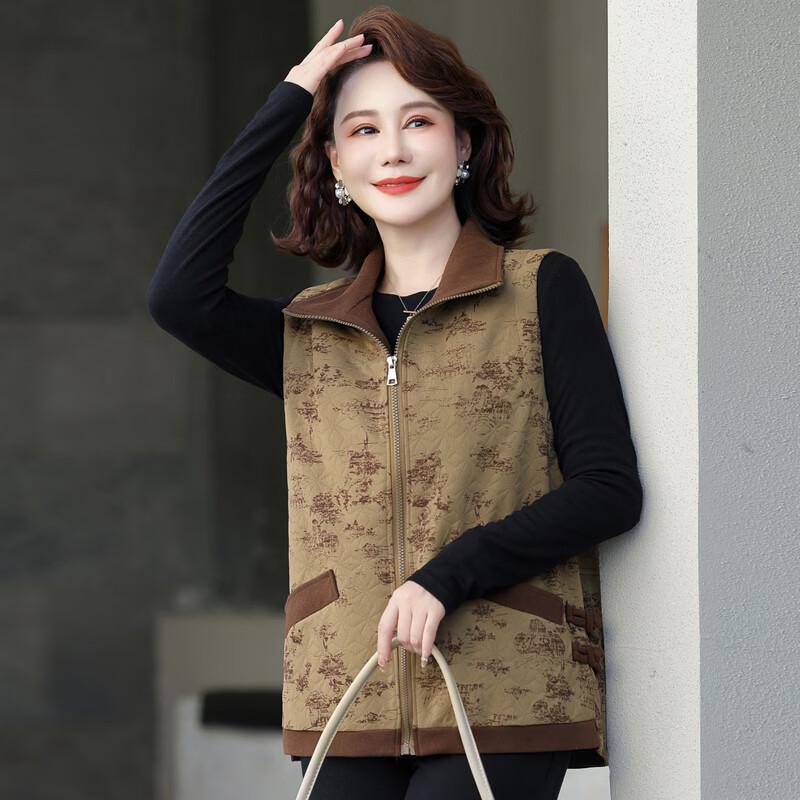 Yalu Women's Floral Lapel Vest