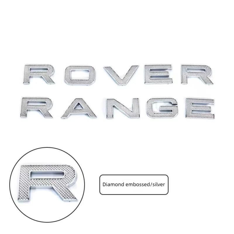 Land Rover Range Rover Evoque Velar Sport RANGE ROVER Hood Letter Emblem SV Edition Hood Letter Logo Rear Badge Modified V4
