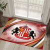 Sunderland Football Design Crystal Velvet Carpet Cozy Non?Slip Printed Rug For Bedroom Living Room Entrance