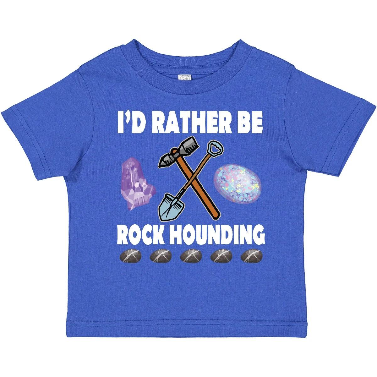 

Inktastic Rock Hounding Rock Collector Toddler T-Shirt Hobbies Minerals Lapidary 120