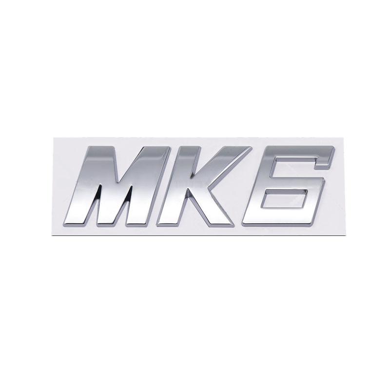 CJOZW1 3D Metal Car Trunk Sticker Compatible For VW Golf MK5 MK6 MK7 MK7.5 MK8 - Automotive Body Modification Accessory