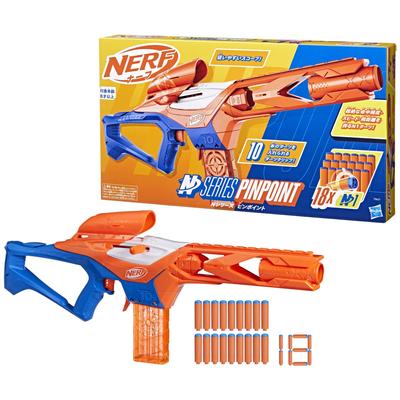 Nerf N Series Pinpoint 18 N1 Darts Included for N 10 Dart Sports Shooting Indoor Outdoor Christmas for Ages 8 and Up F8621 Genuine Product Blaster,