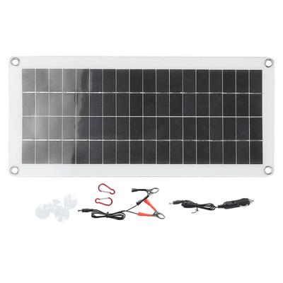 20W 18V Panel słoneczny Panel ogniw słonecznych Ładowarka do samochodu, łodzi, telefonów komórkowych Ładowarka