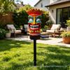 Indian Ground Plug Solar Lamp - Resin Craft Outdoor Garden Ornaments
