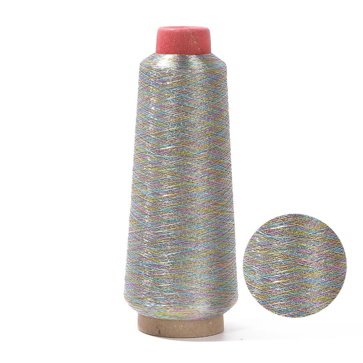 

1шт 17 см x 6 см полиэстер цилиндрической формы швейная нить золотого и серебряного цвета для вышивания