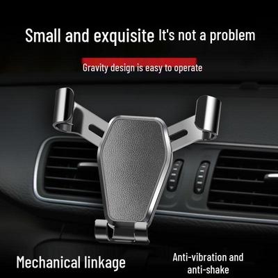 Anti-Shake Car Phone Mount for Air Vents - Secure Navigation Support