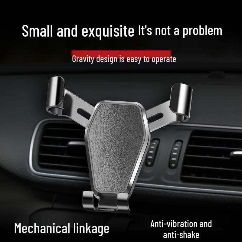 Anti-Shake Car Phone Mount for Air Vents - Secure Navigation Support