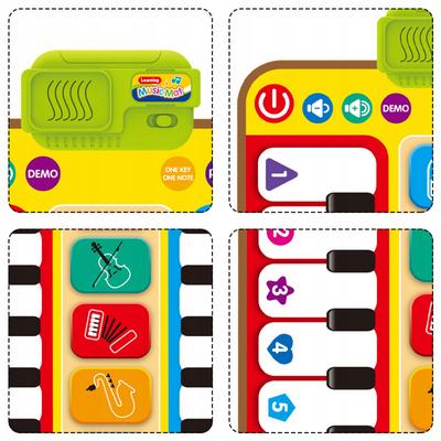 Musical Dance Mat Interactive Piano Instruments Large Colorful