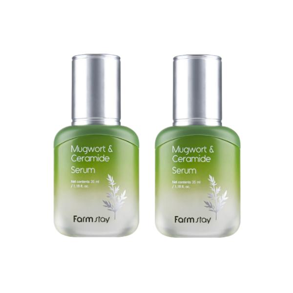 FARM STAY Mugwort & Ceramide Toner 150ml, Emulsion 120ml, Serum 35ml, Cream 55ml (15 Options)