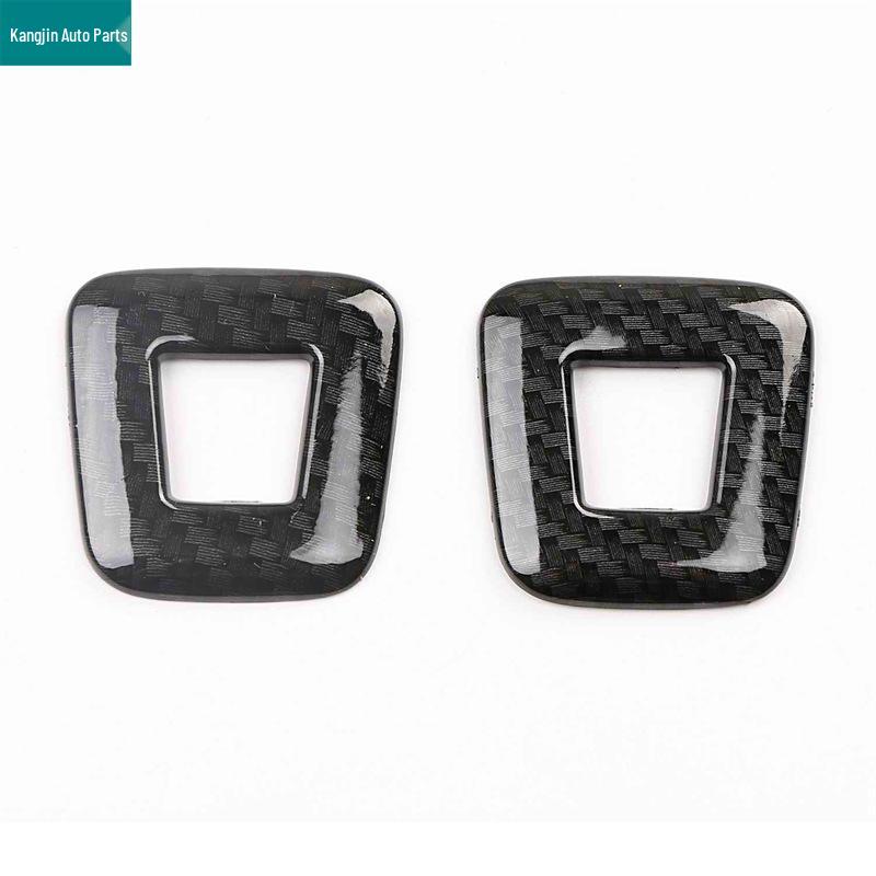 BMW 16 X1 Carbon Fiber ABS Interior/Exterior Trim for Headlight, Steering Wheel, and Air Vent Adjustment.