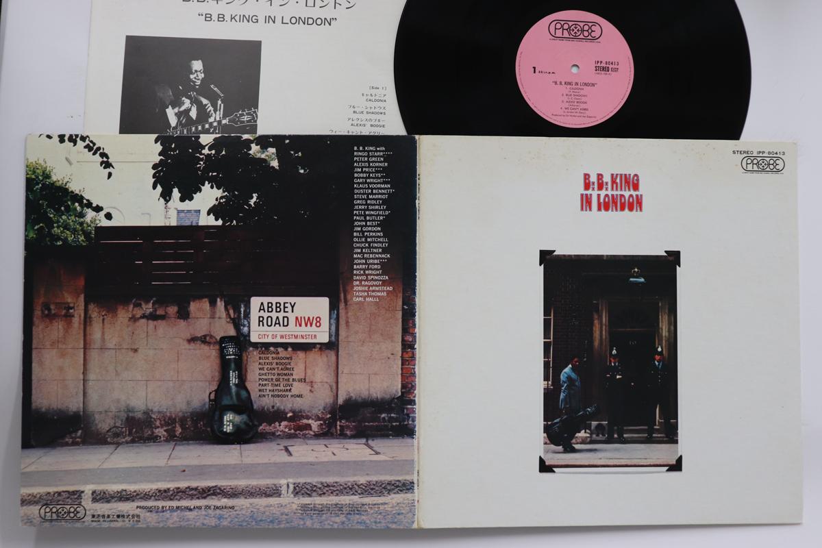

LP Record BB KING - In London IPP80413 ABC 1971 Japan Blues Used