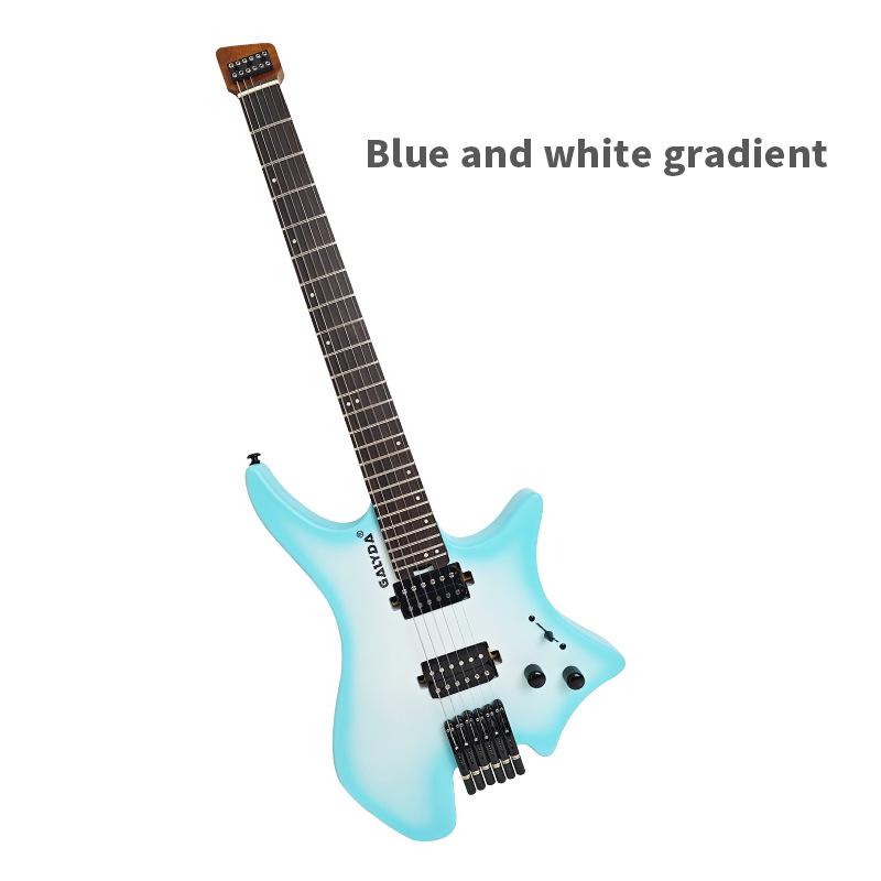 Entry-Level Rock Electric Guitar with Solid Wood & Carbonized Neck