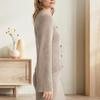 Damen Europäischer & Amerikanischer Weicher Strick Cardigan - Frühling & Herbst Lässiger Stil Pullover