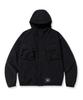Brownbreath Tag Nylon Shell Hood Jacket - Black