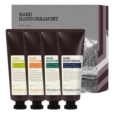 Hand Cream Lavender Musk + Tea Tree Rosemary + Lemon Mint + Tangerine Eucalyptus Set, 50ml, 1 Set