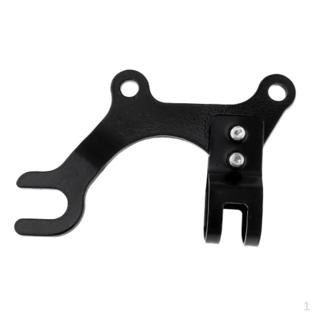 

160mm Disc Brake Bracket Adapter Black as described_160 22MM Rear