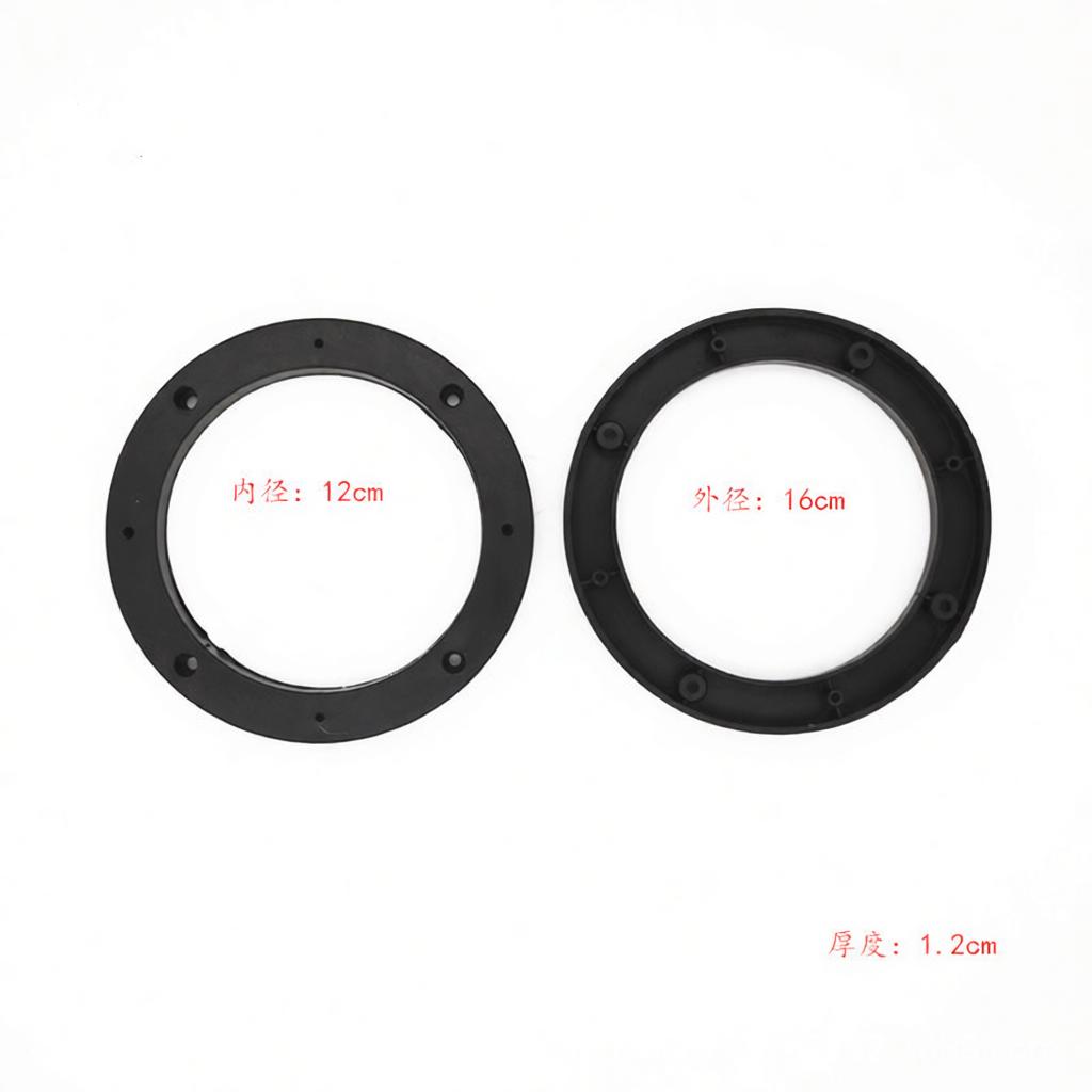 Car Stereo Speaker Plastic Mounting Bracket 4 5 6.5 Inch 6x9 Adapter Ring Automotive Audio Door Fitting Modification Kit