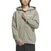 Adidas Jackets Men's Gray Hooded Moderate Other IK3511