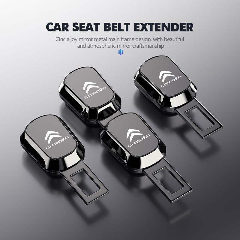 Car Seat Belt Clip Extension Safety Lock Buckle Plug Extender For Citroen C5 C1 C2 C6 C4L DS3 DS4 DS5 C-Elysee Grand Berlingo
