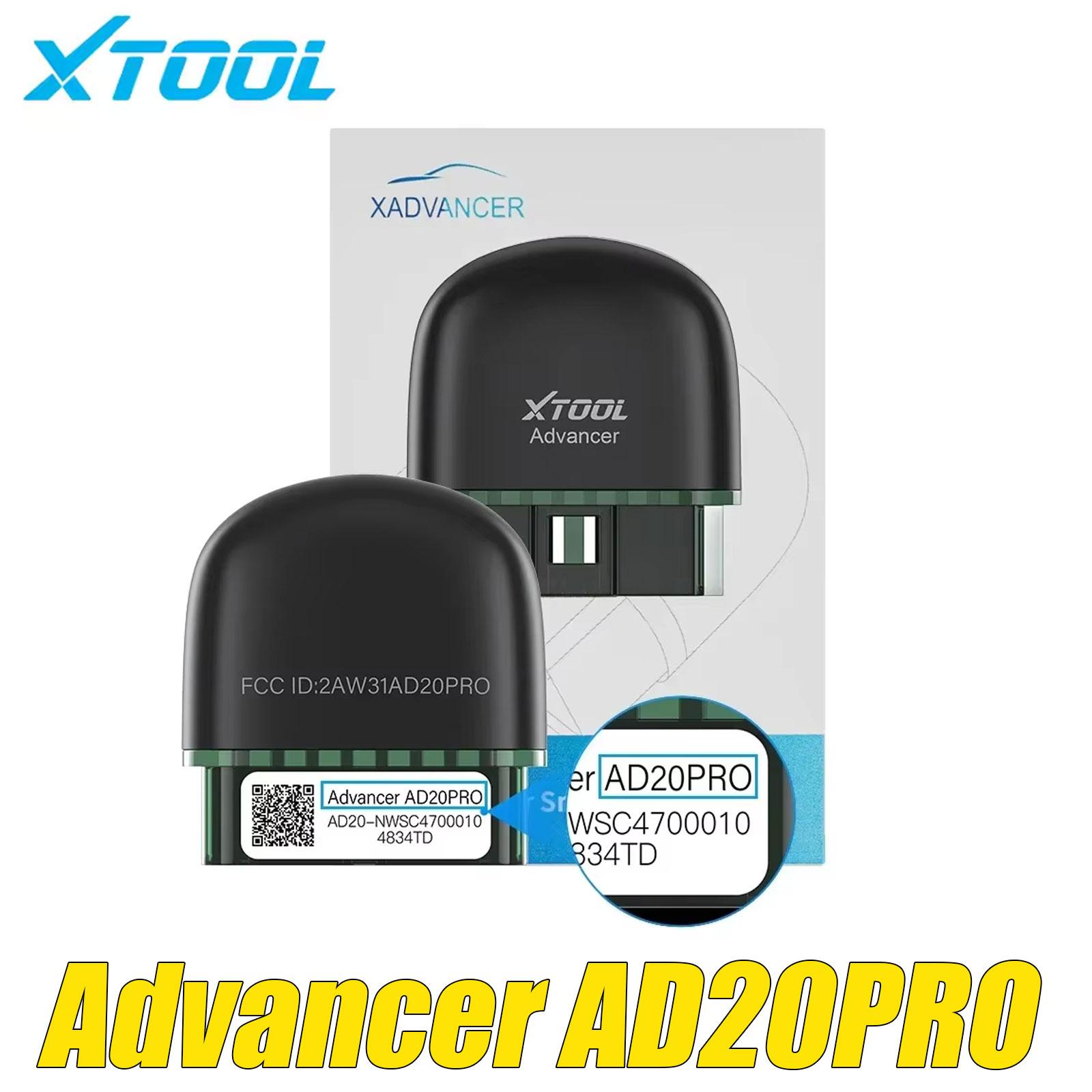 XTOOL Advancer AD20PRO Auto Bluetooth Scanner Full System Car Diagnostic Tool Oil Reset Battery Tests Code Reader OBD2 Scanner XTOOL AD20PRO