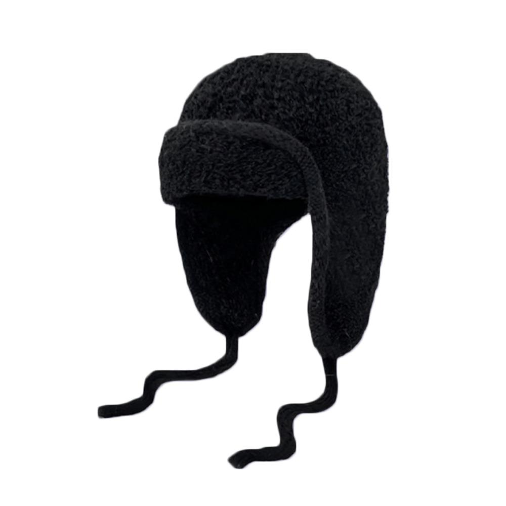 Thickened Winter Plush Hat Warm Lei Feng Hat Fashion Bonnet Caps  Outdoor