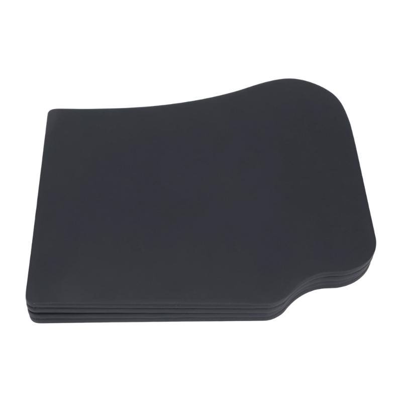 Temporary Car Work Tray with 2-Panel Tabletop for Reading and Item Placement Inside Parked Vehicle Cabin