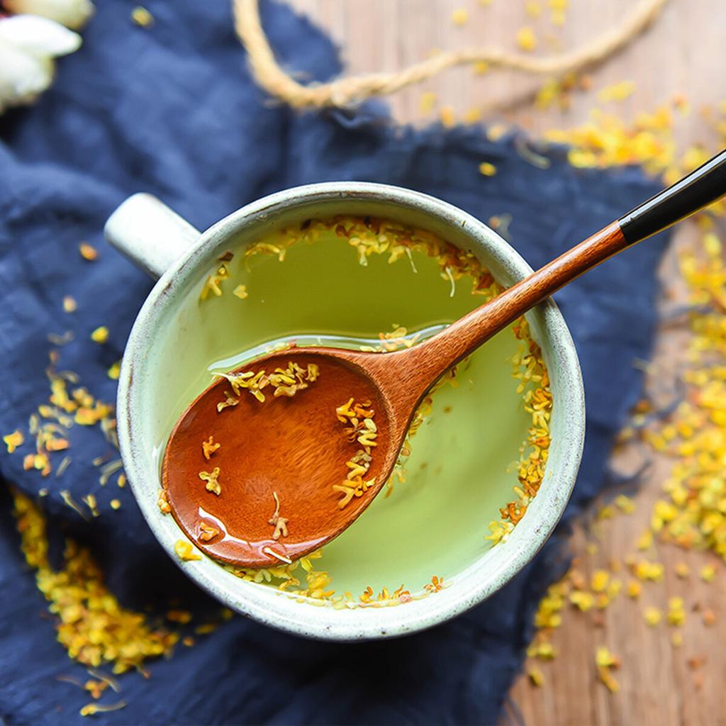Select Dried Osmanthus Flowers Edible Sweet Fragrant Herbal Tea