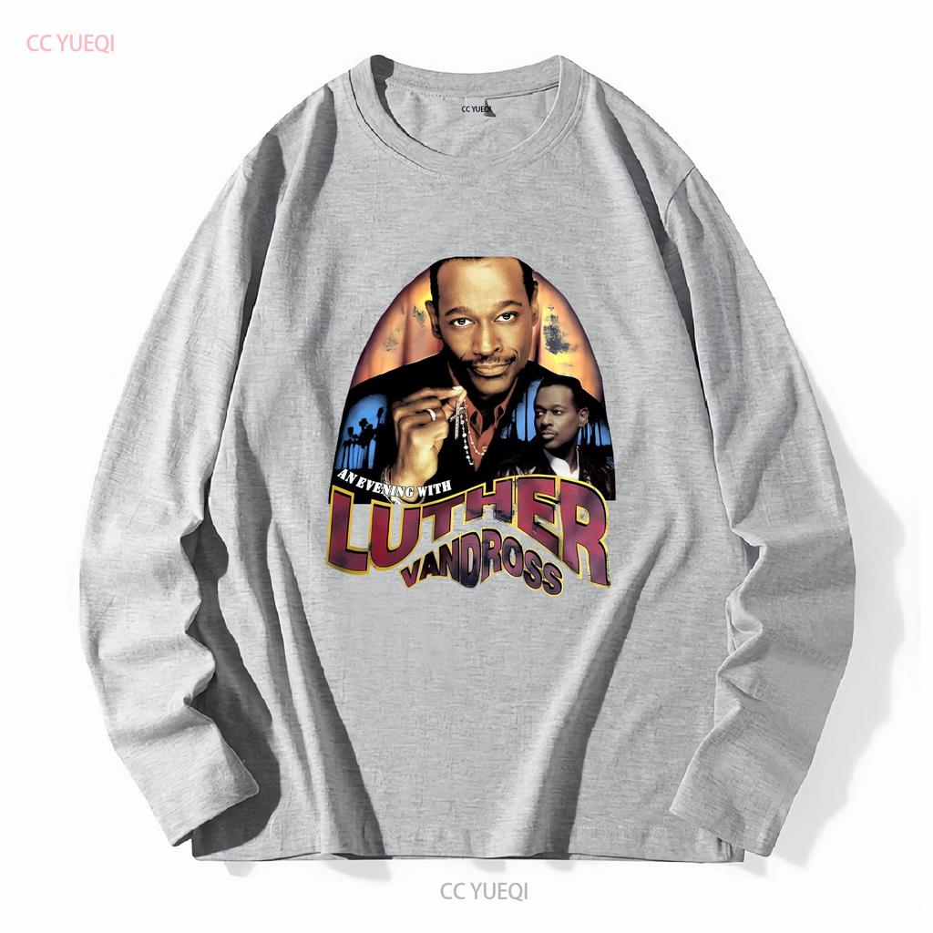 Luther Vandross Bootleg Rap T Shirt Vintage Washed Soft Casual Top For Everyday Wear Stylish Versatile Breathable Graphic