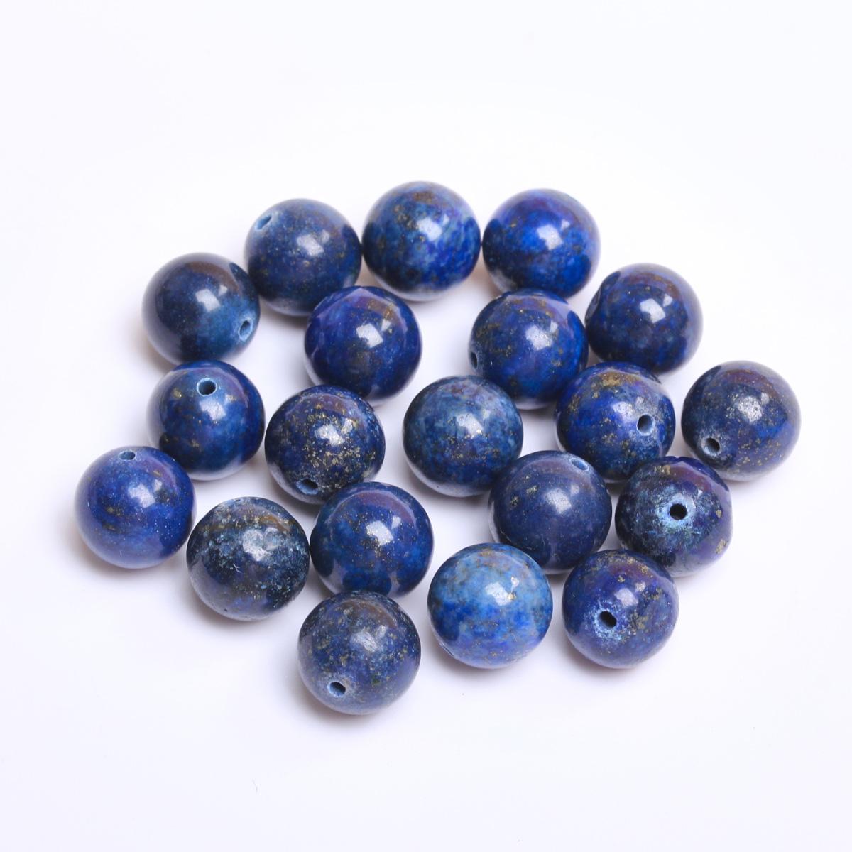 

Круглые бусины, ожерелье, серьги, аксессуары для изготовления ювелирных изделий, большое количество, браслет «сделай сам», натуральный камень, бусины из лазурита, 4/6/8/10/12 мм, 40/30/20/20/15 шт. 10mm синий