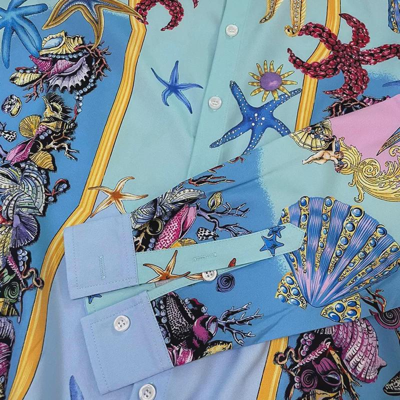 Herren Trend Strickjacke mit Digitaldruck Frühling 2023